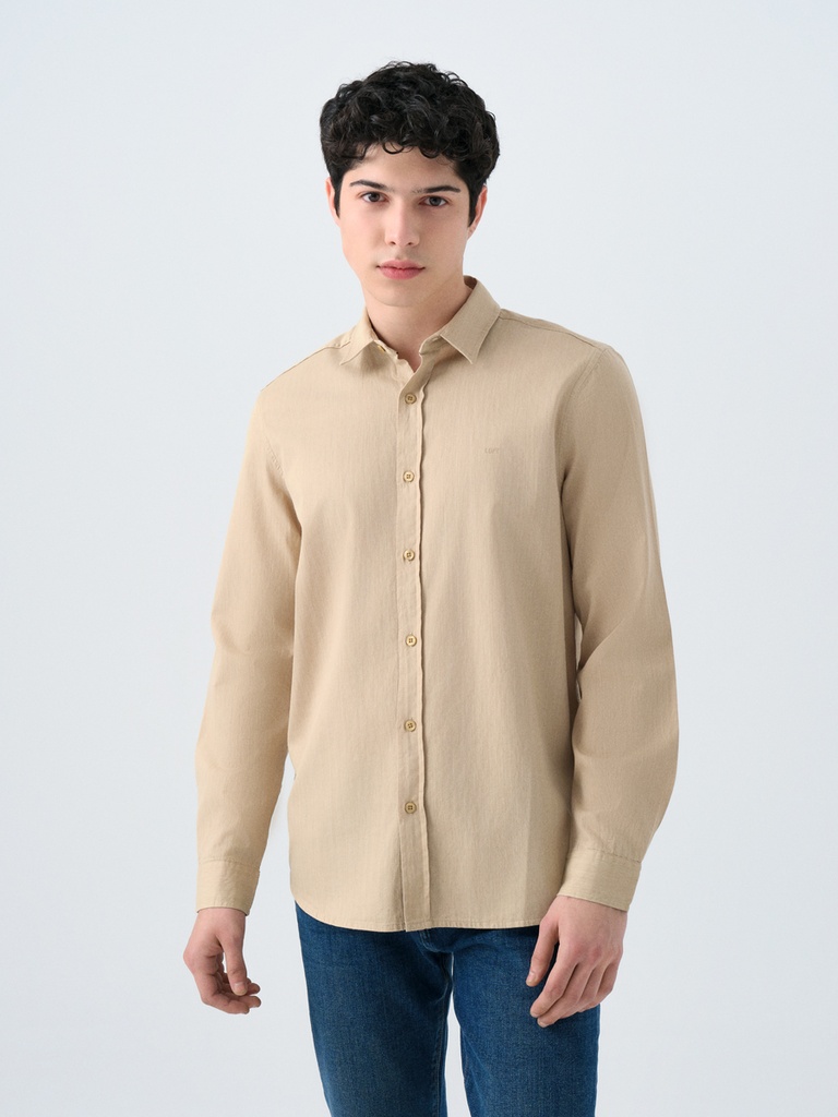Regular Fit Men's Shirt Long Sleeve