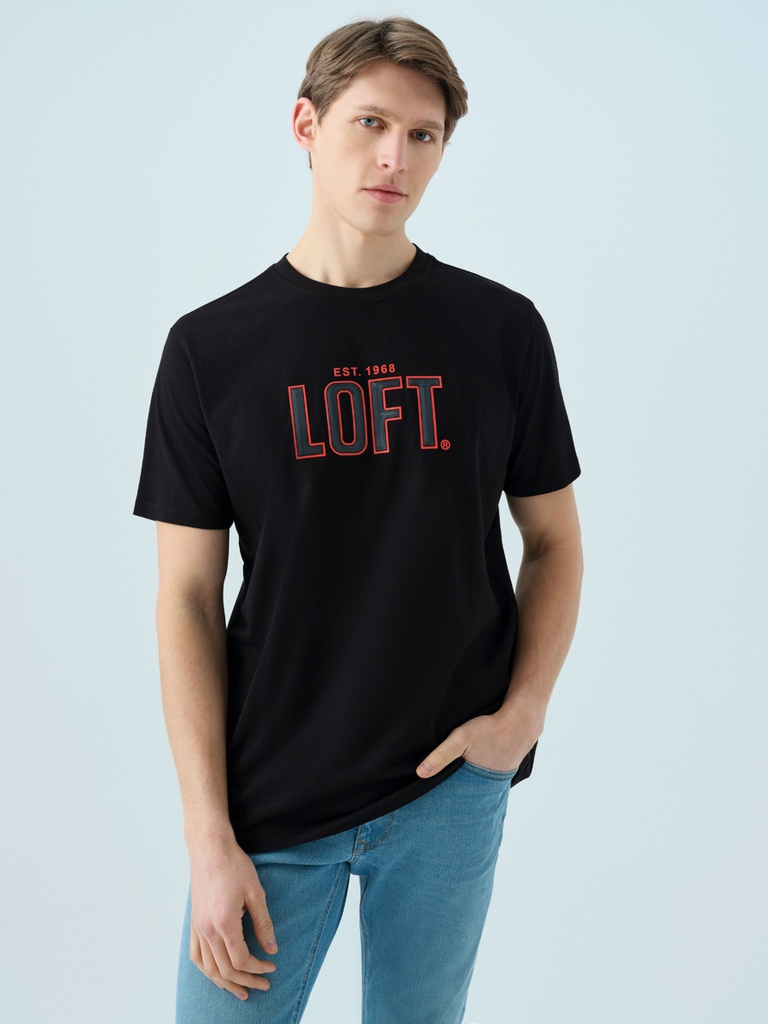 Regular Fit Men's T-shirt Short Sleeve