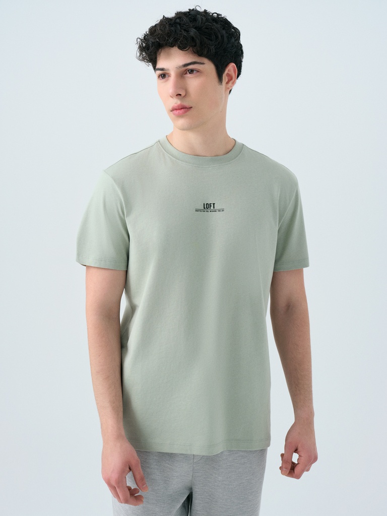 Regular Fit Men's T-shirt Short Sleeve