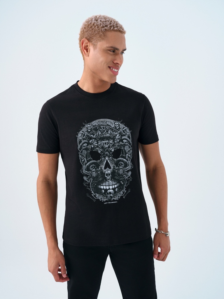 Regular Fit Men's T-Shirt Short Sleeve