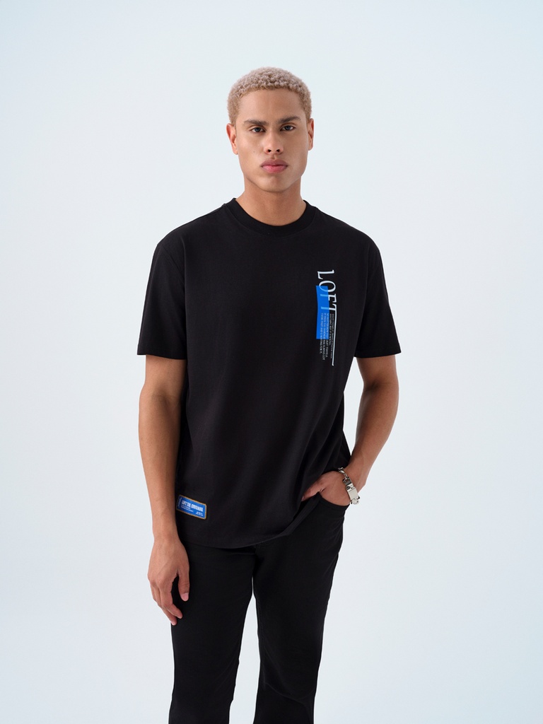 Loose Fit Men's T-shirt Short Sleeve