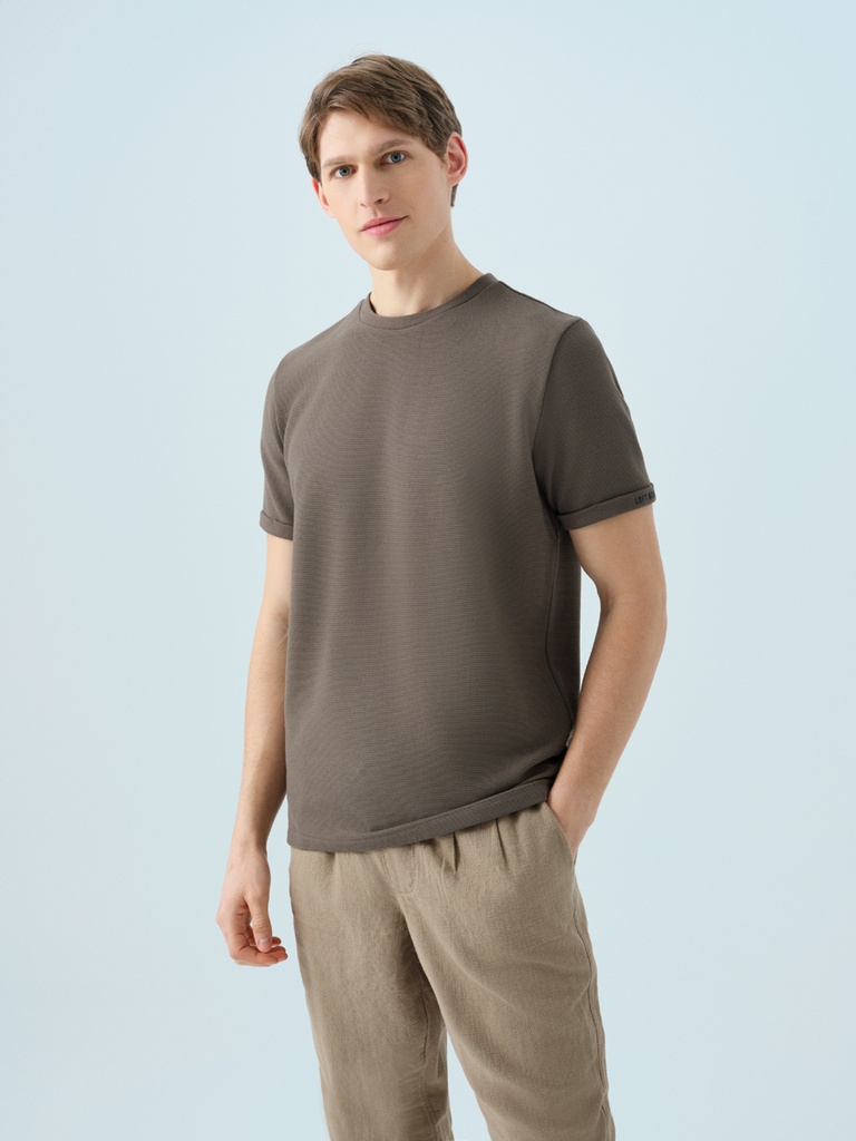 Regular Fit Men's T-Shirt Short Sleeve