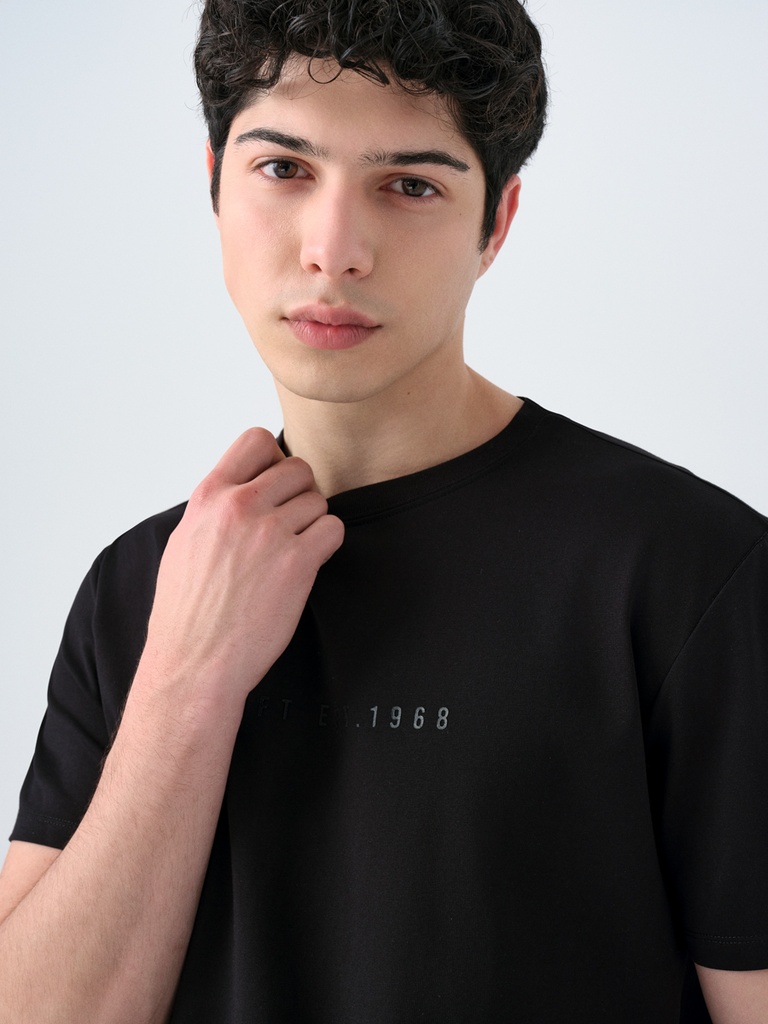 Regular Fit Men's T-Shirt Short Sleeve 