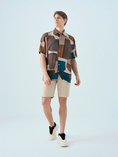 [LF2031841] Regular Fit Men's Shorts