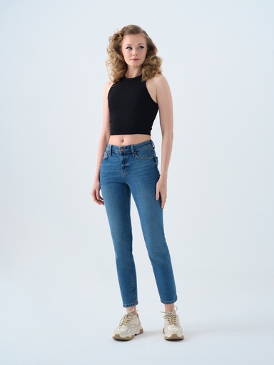 [LF2037060] Elena Slim Fit Women's Trousers