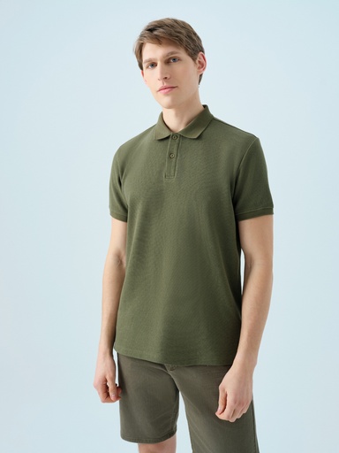 [LF2037103] Regular Fit Men's Polo Short Sleeve