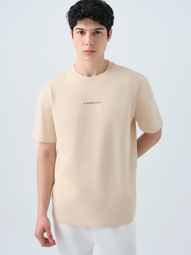 [LF2038536] Loose Fit Men's T-shirt Short Sleeve