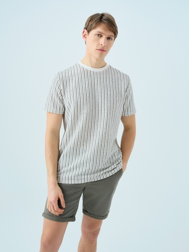 [LF2038584] Regular Fit Men's T-shirt Short Sleeve