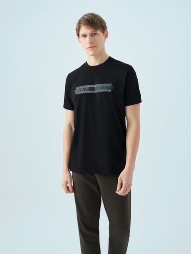 [LF2038585] Regular Fit Men's T-shirt Short Sleeve