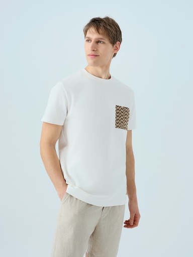 [LF2038586] Regular Fit Men's T-shirt Short Sleeve