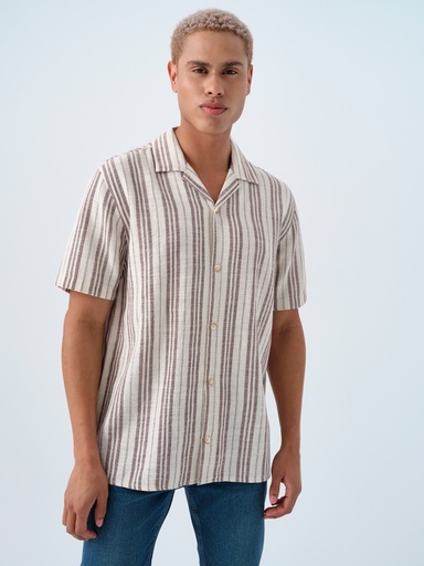 [LF2038621] Relax Fit Men's Shirt Short Sleeve
