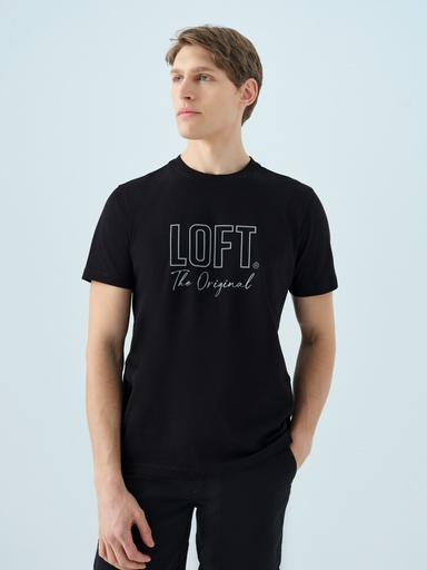 [LF2038646] Regular Fit Men's T-shirt Short Sleeve