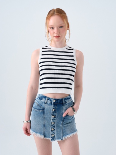 [LF2038671] Crop Women's Tank Top