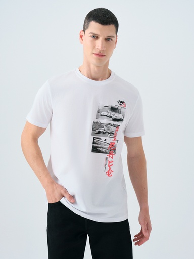 [LF2038860] Regular Fit Men's T-shirt Short Sleeve