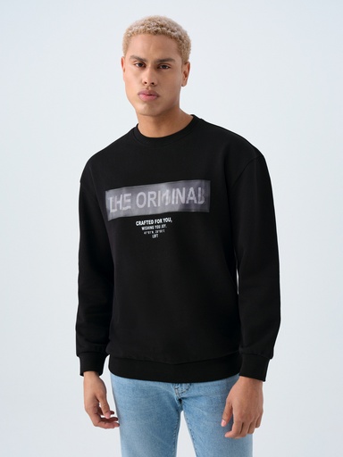 [LF2038871]  Relax Fit Men's Sweatshirt