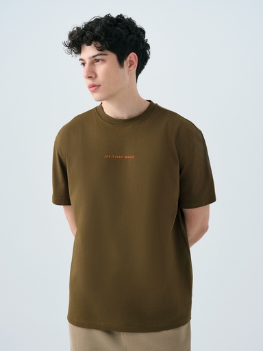 [LF2038996] Loose Fit Men's T-shirt Short Sleeve