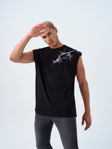 Loose Fit Men's T-Shirt Short Sleeve