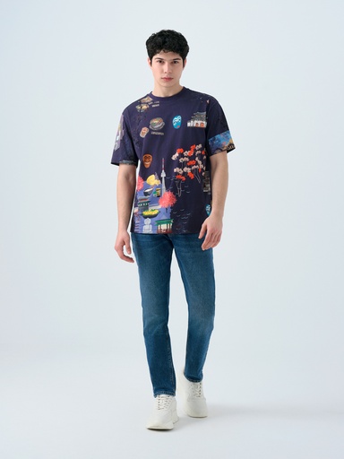 [LF2039019] Tony Slim Fit Men's Trousers