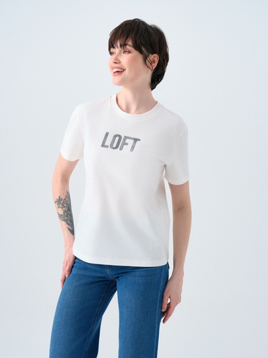 [LF2039263] Loose Fit Women's T-Shirt Short Sleeve