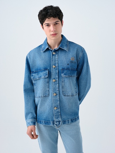 [LF2039639] Oversized Men's Jacket