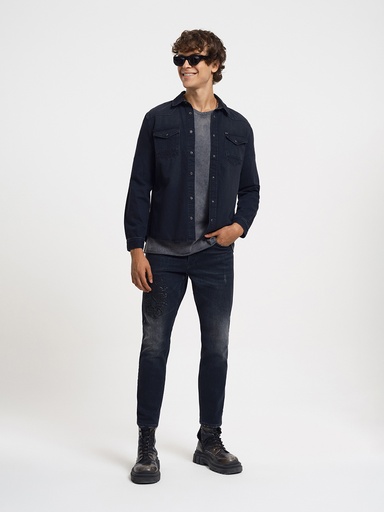 [LF2032754] Slim Fit Men's Shirt Long Sleeve