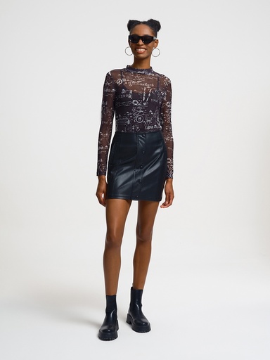 [LF2033267] Regular Fit Women's Skirt