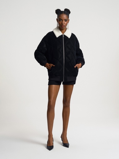 [LF2033328] Oversize Fit Women's Coat