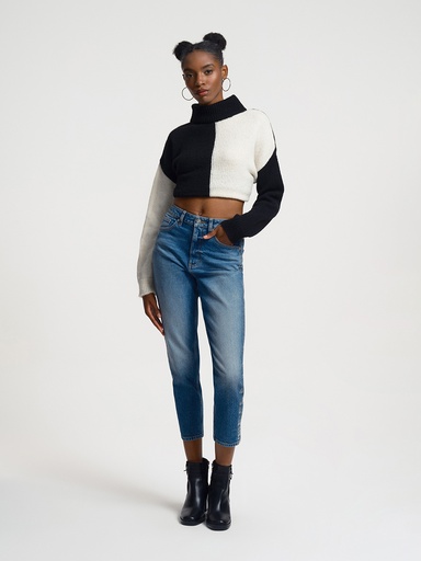 [LF2034237] Mom Regular Fit Women's Trousers