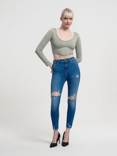 [LF2034315] Natalie Skinny Women's Pants