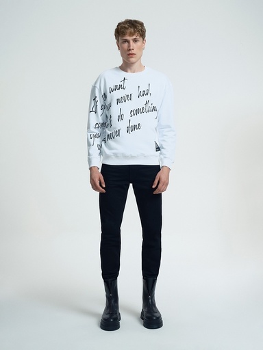 [LF2034776] Oversize Fit Men's Sweatshirt